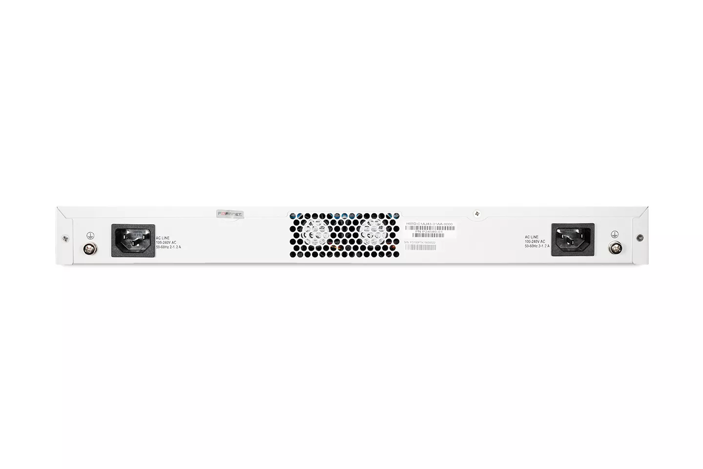 Fortinet FortiGate 100F Firewall 22 x GE RJ45 ports (including 2 x WAN ports, 1 x DMZ port, 1 x Mgmt port, 2 x HA ports, 16 x switch ports with 4 SFP port shared media), 4 SFP ports, 2x 10G SFP+ FortiLinks, dual power supplies redundancy. - Image 2
