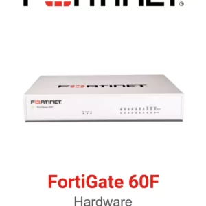 Fortinet FortiGate 60F Firewall 10 x GE RJ45 ports (including 7 x Internal Ports, 2 x WAN Ports, 1 x DMZ Port) Ideal Para 10-50 Usuarios.