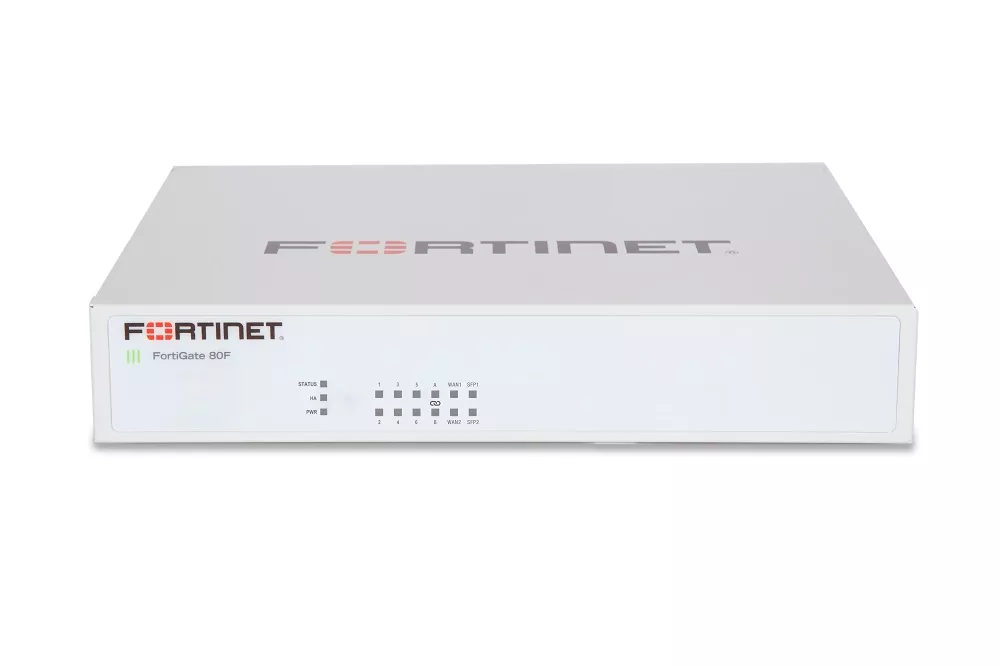Fortinet FortiGate 80F Firewall 14 x GE RJ45 ports (including 1 x DMZ port, 1 x Mgmt port, 1 x HA port, 12 x switch ports), 2 x Shared Media pairs (Including 2 x GE RJ45 ports, 2 x SFP slots). - Image 3