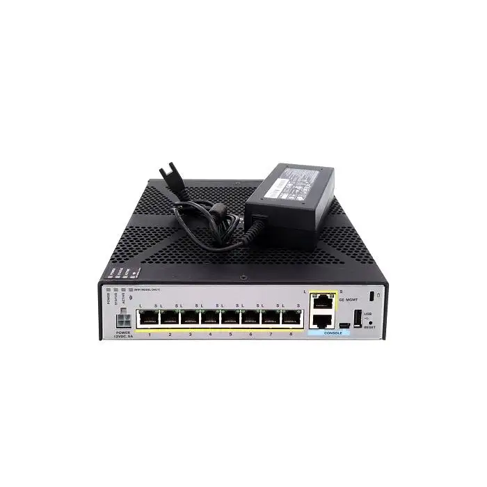 Cisco ASA 5506-X With FirePOWER Services - 8 Port - 10/100/1000Base-T - Gigabit Ethernet - 8 X RJ-45 - Desktop, Rack-Mountable ASA5506-K8-RF - Image 2