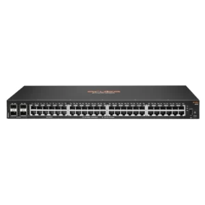 Hewlett Packard Enterprise Aruba 6000 48G 4SFP, Gerido, L3, Gigabit Ethernet (10/100/1000), Montagem em prateleira, 1U