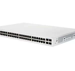 Cisco CBS350-48T-4G-EU, Gerido, L2/L3, Gigabit Ethernet (10/100/1000), Montagem em prateleira