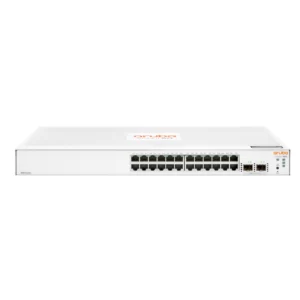 Hewlett Packard Enterprise Aruba Instant On 1830 24G 2SFP, Gerido, L2, Gigabit Ethernet (10/100/1000), Full duplex, Montagem em prateleira, 1U