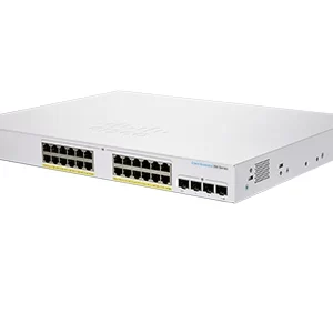 Cisco CBS350-24P-4X-EU, Gerido, L2/L3, Gigabit Ethernet (10/100/1000), Montagem em prateleira
