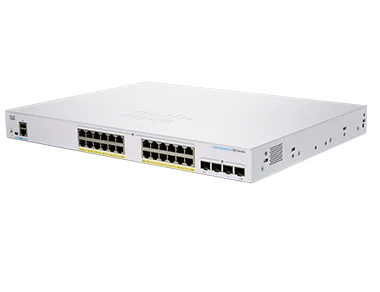 Cisco CBS350-24P-4X-EU, Gerido, L2/L3, Gigabit Ethernet (10/100/1000), Montagem em prateleira