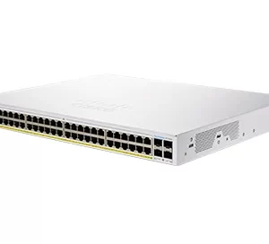 Cisco CBS350-48P-4X-EU, Gerido, L2/L3, Gigabit Ethernet (10/100/1000), Montagem em prateleira