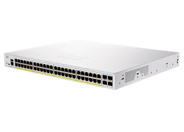 Cisco CBS350-48P-4X-EU, Gerido, L2/L3, Gigabit Ethernet (10/100/1000), Montagem em prateleira