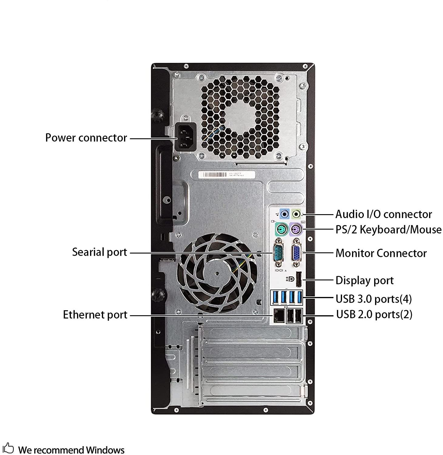 HP COMPAQ PRO 6300 CORE i3 , 4Gb , 500GB - Image 2