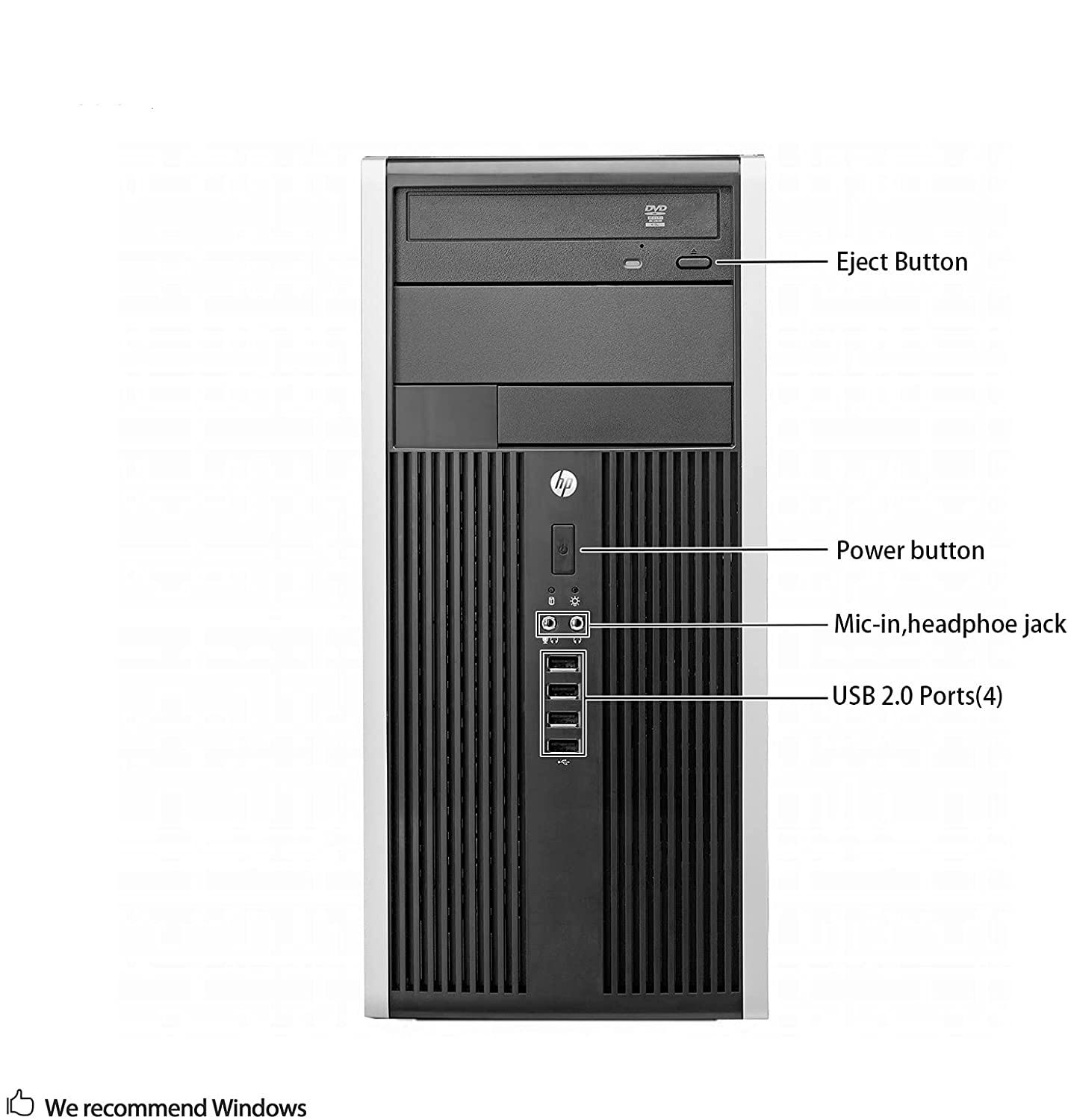 HP COMPAQ PRO 6300 CORE i3 , 4Gb , 500GB - Image 4