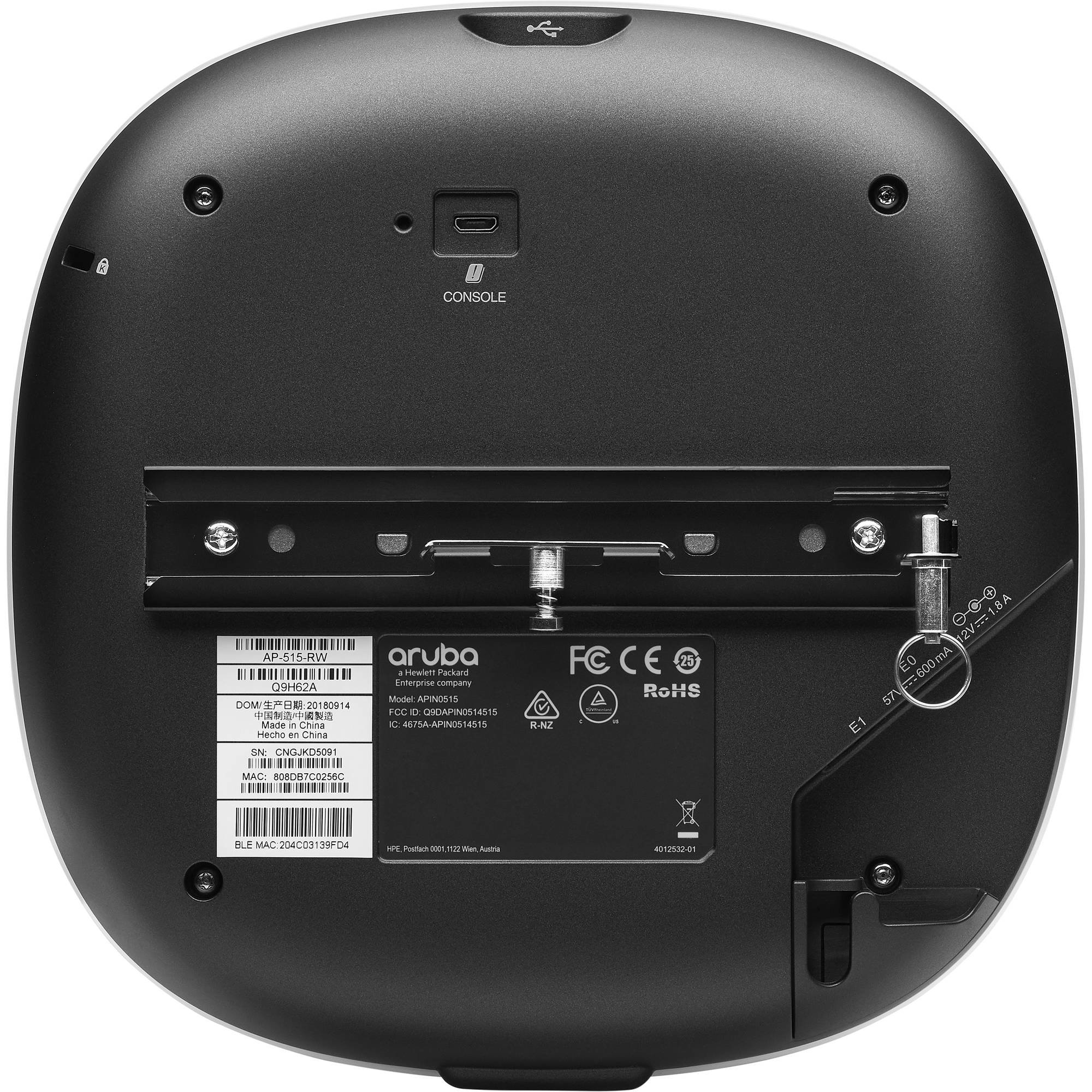 HPE Aruba AP-515 Access Point RW Dual Radio 4x4:4 + 2x2:2 802.11ax Internal Antennas Unified Campus - Image 2