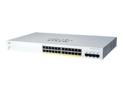 Cisco CBS220 SMART 24-PORT GE POE - Switch - 24-Port - Switch (CBS220-24P-4G-EU)