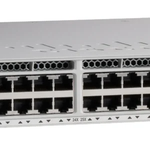 Cisco Catalyst 9200L - Network Essentials - switch - L3 - 48 x 10/100/1000 (PoE+) + 4 x Gigabit SFP (uplink) - rack-mountable - PoE+ (1440 W)