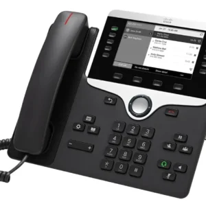 Cisco 8811 - IP Phone - Black - Wired handset - Desk/Wall - LCD - 800 x 480 pixels (CP-8811-3PCC-K9=)