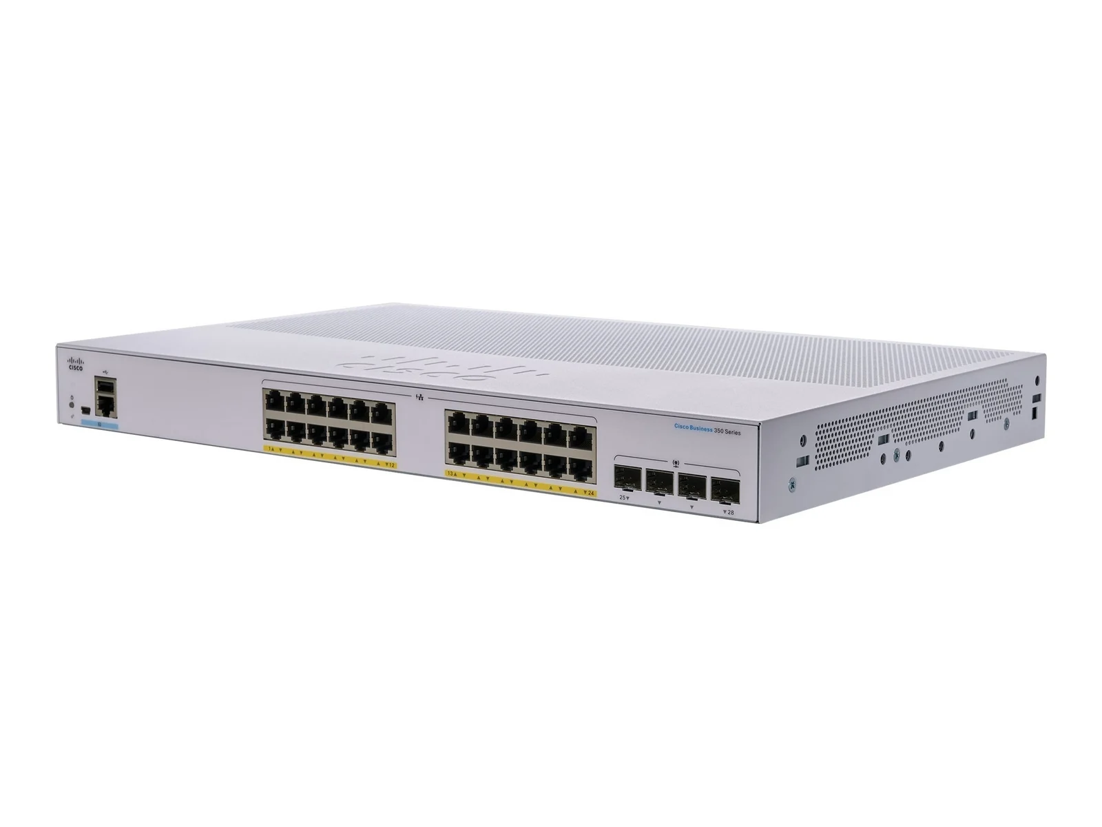 Cisco CBS350-24P-4X-EU Managed 24-port GE, PoE+ 195W, 4x10G SFP+