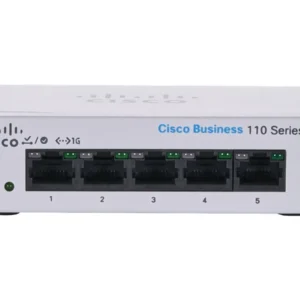 Cisco CBS110-5T-D-EU Unmanaged 5-port GE, Desktop, Ext PS