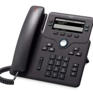 Cisco 6851 IP phone Black 4 lines Wi-Fi