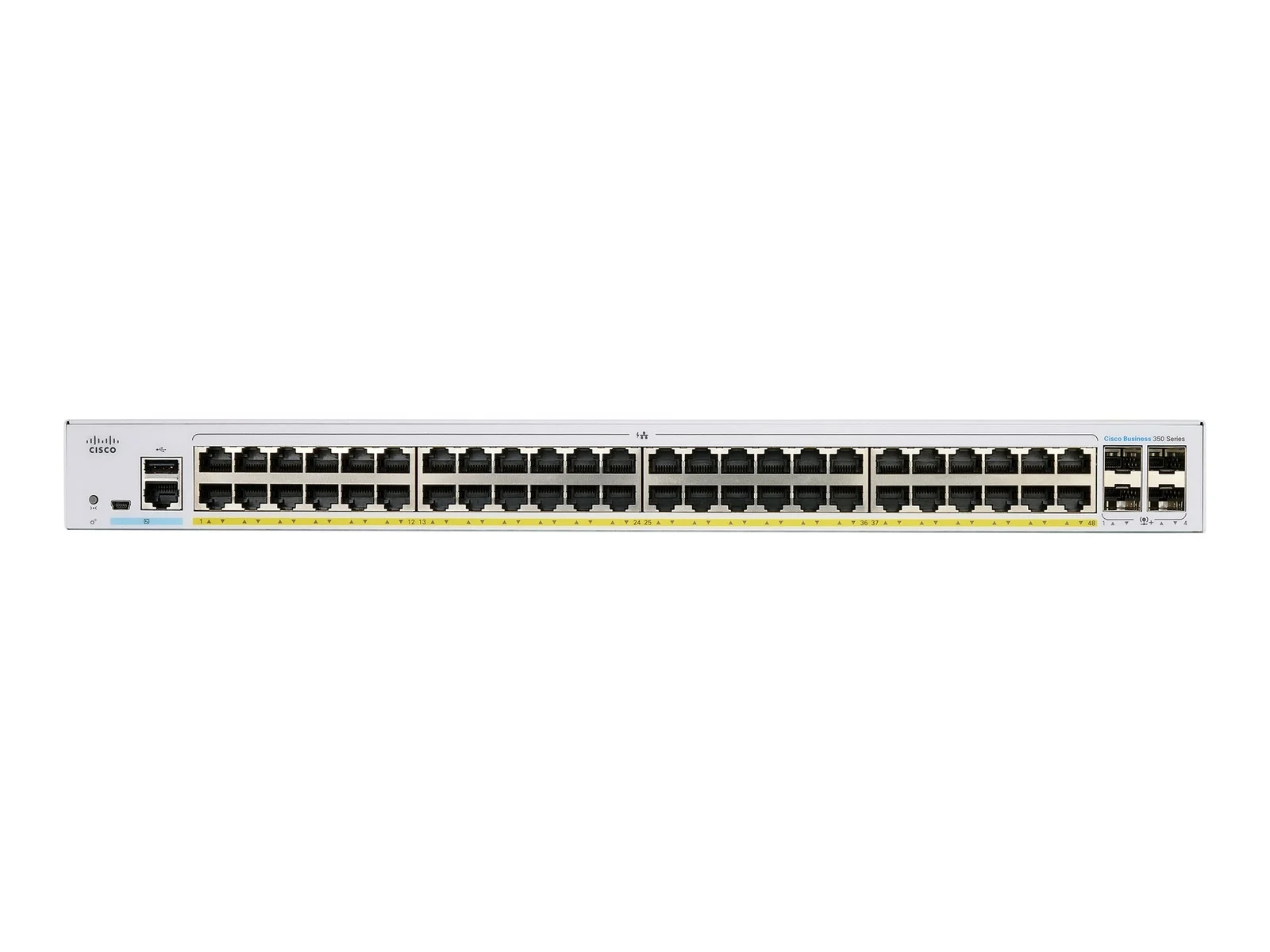 Cisco CBS350-48FP-4X-EU Managed 48-port GE, Full PoE+ 740W 740W, 4x10G SFP+ (CBS350-48FP-4X-EU) - Image 2