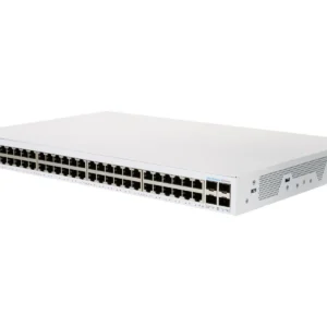 Cisco CBS350-48T-4G-EU Network Switch Managed L2/L3 Gigabit Ethernet (10/100/1000) Silver (CBS350-48T-4G-EU)