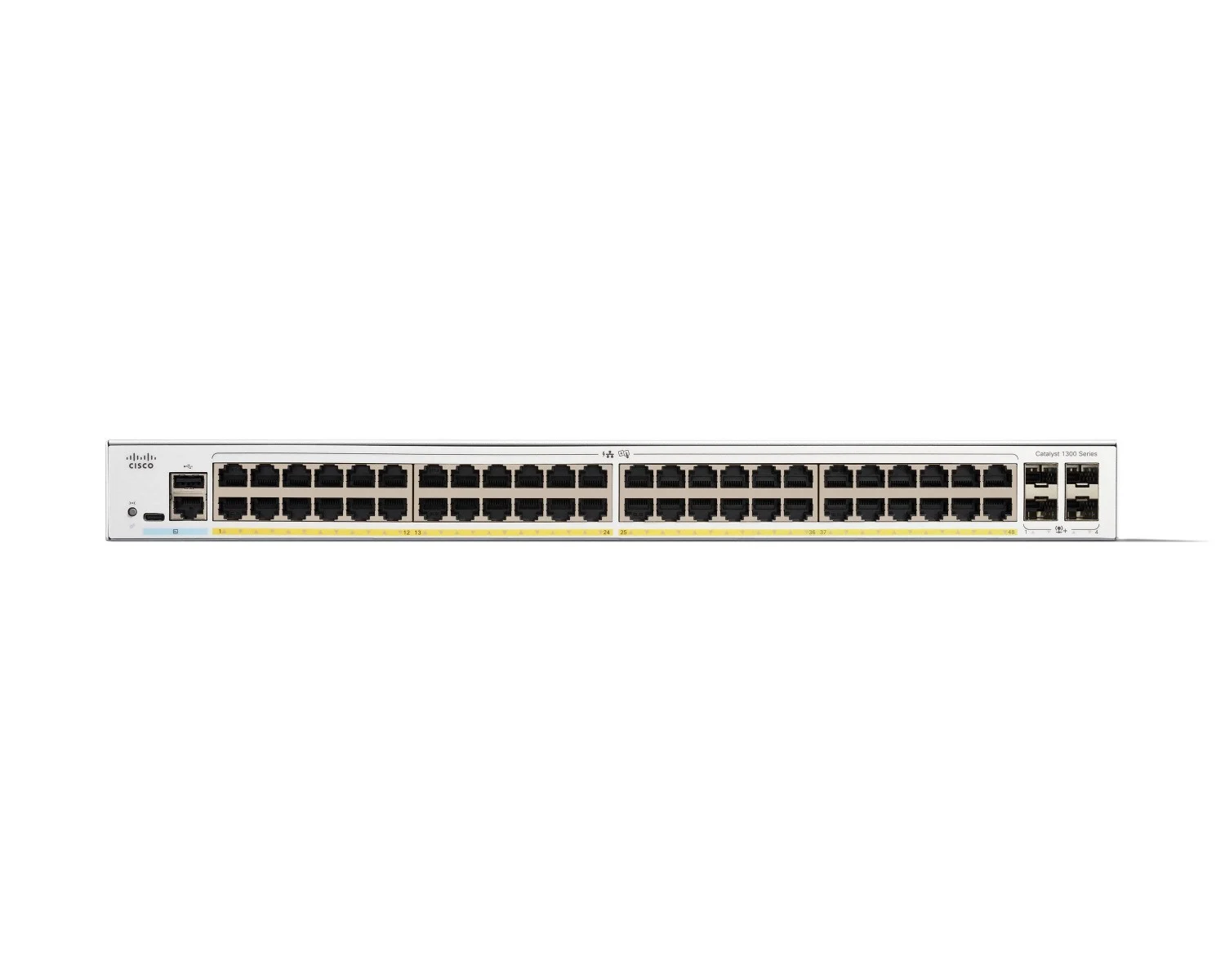 Cisco C1300-48P-4X switch de rede Gerido L2/L3 Gigabit Ethernet (10/100/1000) Branco - Image 2