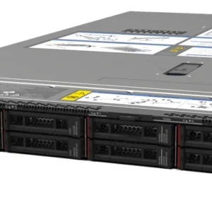 Lenovo ThinkSystem SR665 V3 AMD EPYC 9274F (24C 4.05GHz 256MB Cache/320W), 64GB (1x64GB, 4800MHz 2Rx4 DDR5 RDIMM), No Backplane, No RAID, 1x1800W Titanium, 5 Performance Fans, XCC Platinum, Toolless V
