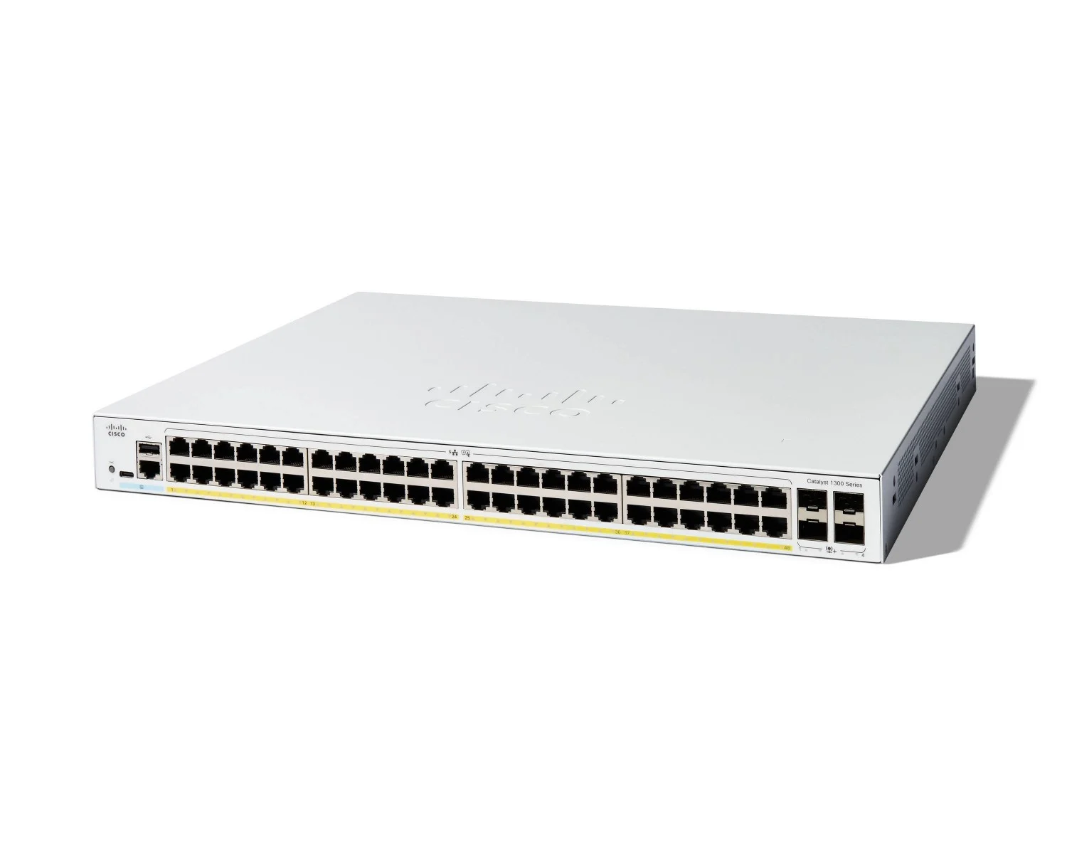 Cisco C1300-48P-4X switch de rede Gerido L2/L3 Gigabit Ethernet (10/100/1000) Branco