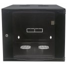 ARMÁRIO 12U 600MM INT DOUBLE SECTION 19' PRETO