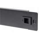 PAINEL DE CONECÇÃO 1U 19' INTL METAL PRETO - Image 4