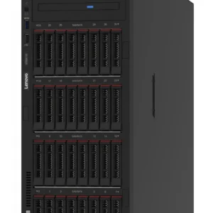 Lenovo ThinkSystem SR630 V3 Xeon Gold 5418Y (24C 2.0GHz 45MB Cache/185W), 64 GB (1x64GB, 4800MHz 2Rx4 DDR5 RDIMM), 8 SAS/SATA, 9350-8i Internal, 1x1100W Titanium, 6 Performance Fans, XCC Platinum
