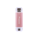 HD EXT 2.5' 1TB TRANSCEND ESD310P ROSA USB-C/A