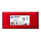 HD EXT. 2.5' SSD 1TB KINGSTON USB 3.2 PORTÁTIL VERMELHO