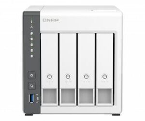 QNAP TS-433 NAS Tower Ethernet LAN Cortex-A55 Part number: TS-433-4G EAN: 4711103080993