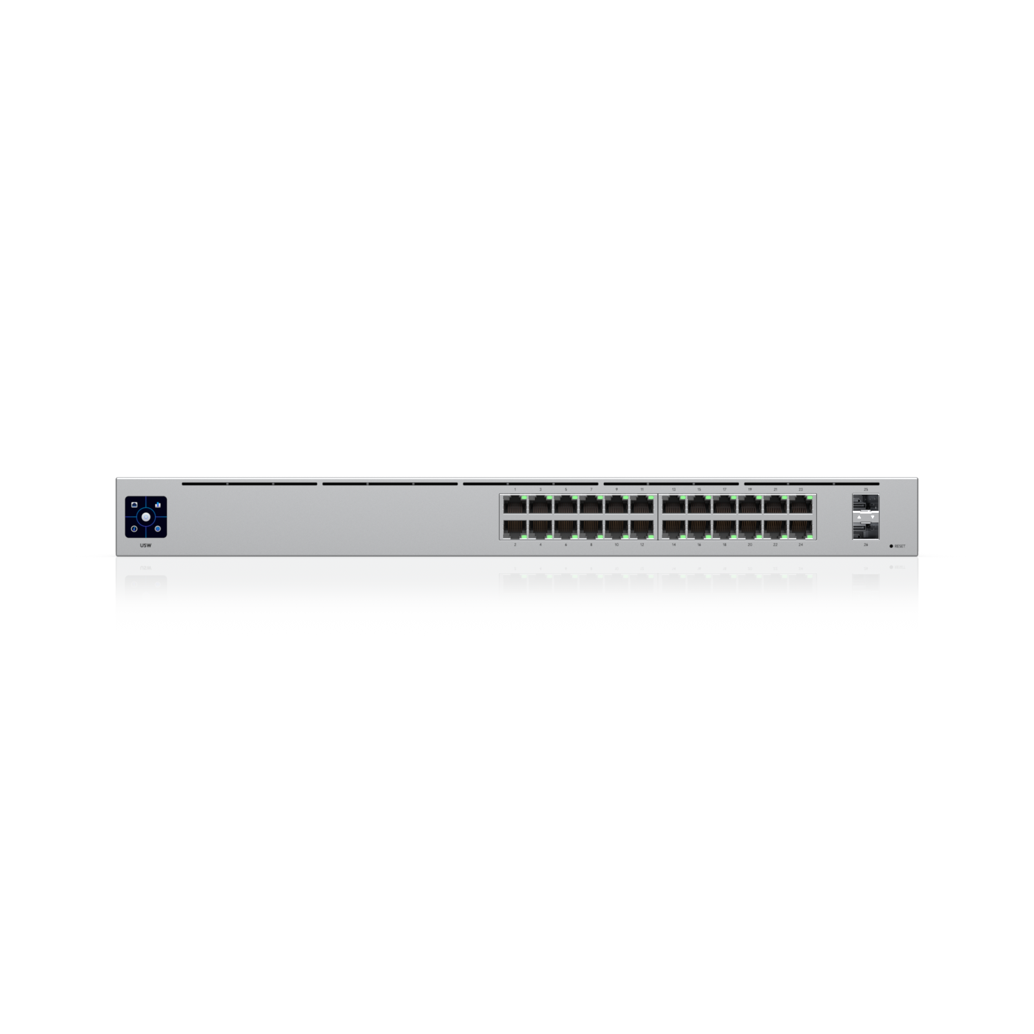 Ubiquiti Networks UniFi USW-24 Network Switch Managed L2 Gigabit Ethernet (10/100/1000) Silver (USW-24) Part number: USW-24 EAN: 810010071385