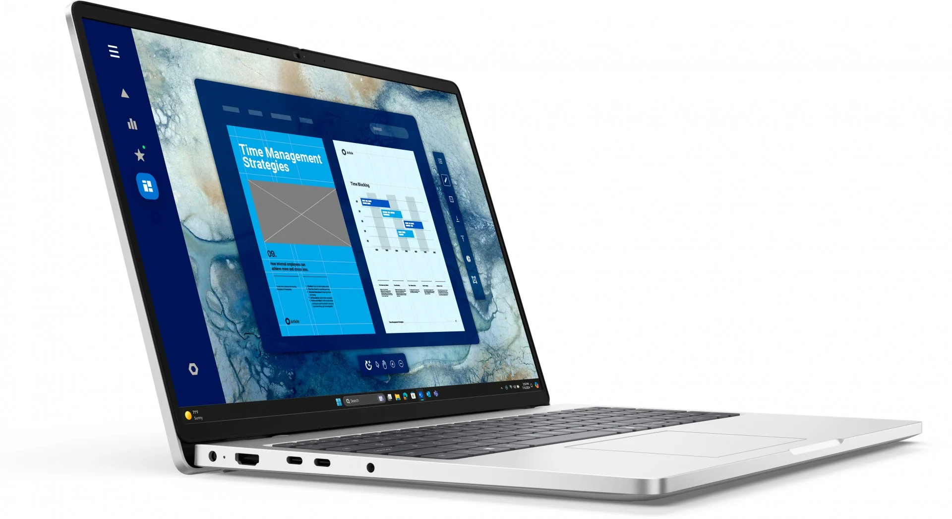 DELL Pro 16 PC16250 16inch FHD+ Intel Core Ultra 5 235U vPro 32GB 512GB SSD FPR BK kb US/PL Int. W11P 3YPS Platinum Part number: BTO106_PC16250_EMEA EAN: - - Image 3