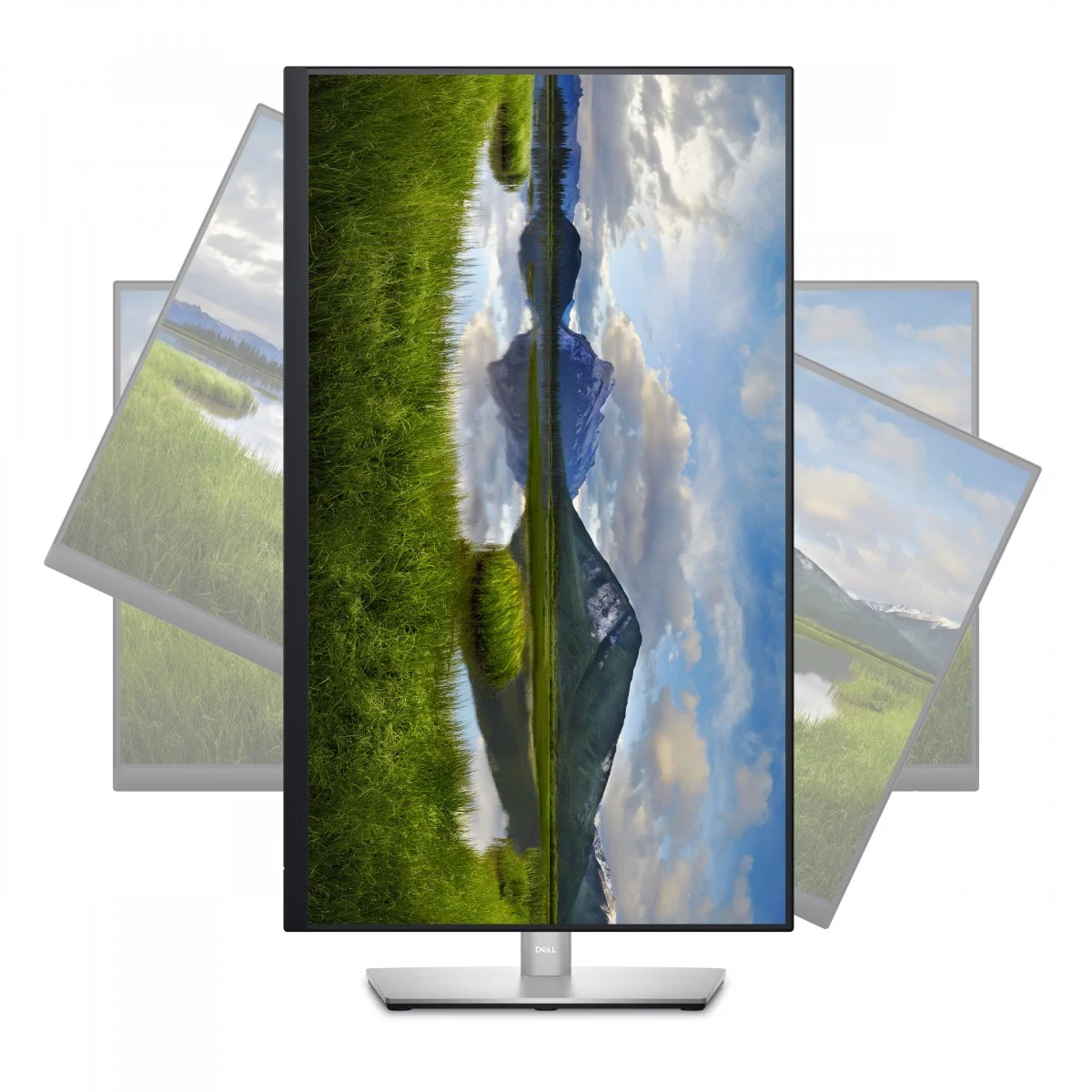 DELL P Series P2723QE 68.6 cm (27") 3840 x 2160 pixels 4K Ultra HD LCD Black, Silver Part number: DELL-P2723QE EAN: 5397184656808 - Image 2