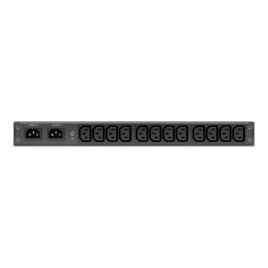 Rack ATS, 230V, 10A, entrada C14, (12) saída C13 Part number: AP4421A EAN: 731304432425