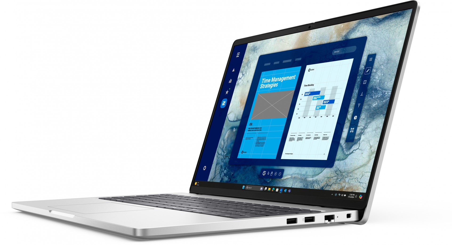 DELL Pro 16 PC16250 16inch FHD+ Intel Core Ultra 5 235U vPro 32GB 512GB SSD FPR BK kb US/PL Int. W11P 3YPS Platinum Part number: BTO106_PC16250_EMEA EAN: - - Image 6