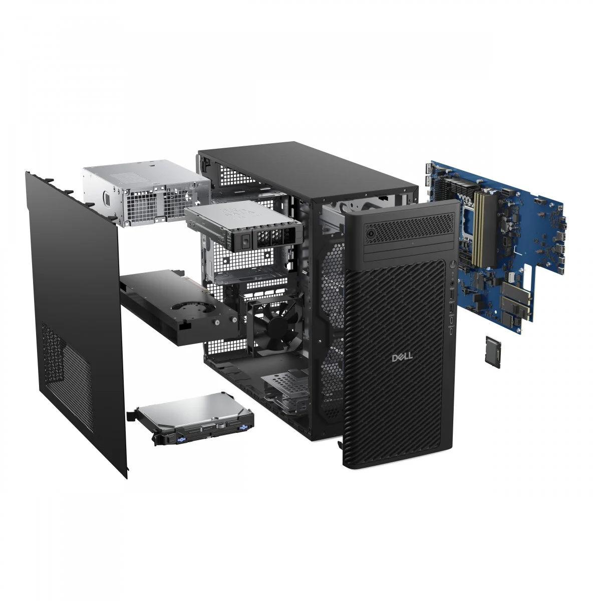 DELL Pro Max Tower T2 FCT2250 500W Intel Core Ultra 7 265 32GB 1TB SSD RTX2000 W11P 3YPS Part number: BTO108_FCT2250_EMEA EAN: - - Image 6
