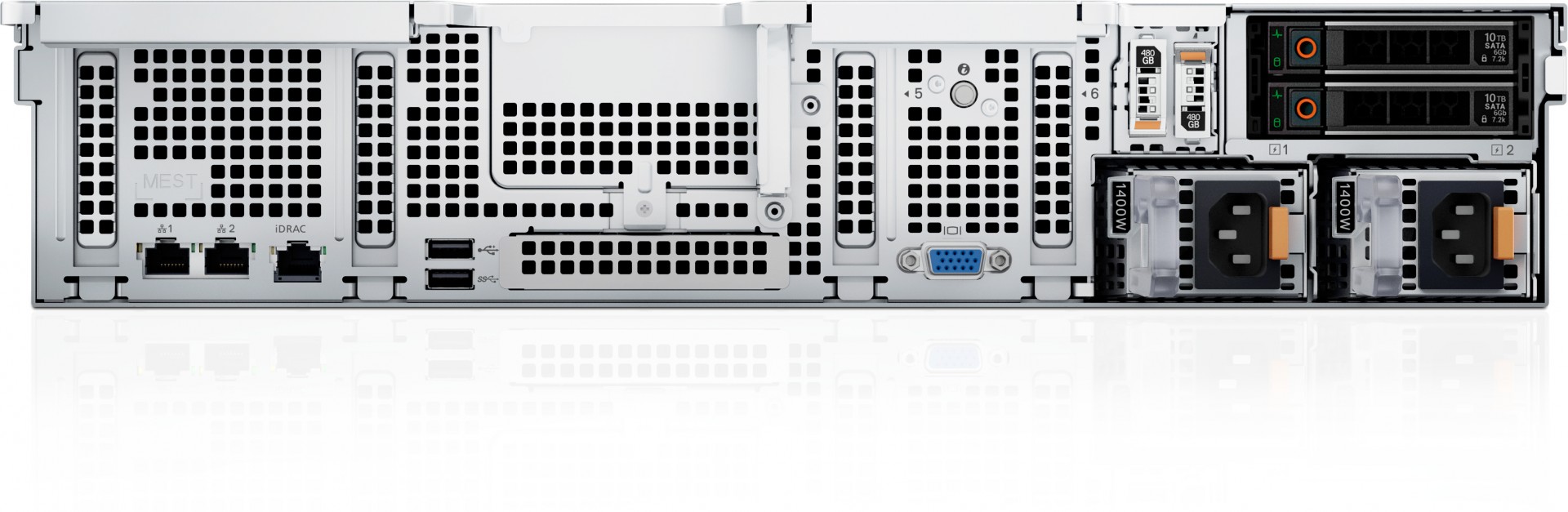 Dell PowerEdge R760xs 8x3.5 Intel Xeon Silver 4514Y 2x32GB 2x480GB SSD SATA 2x1100W H755 3Y PS Part number: M9R6H EAN: 5397184980590 - Image 6
